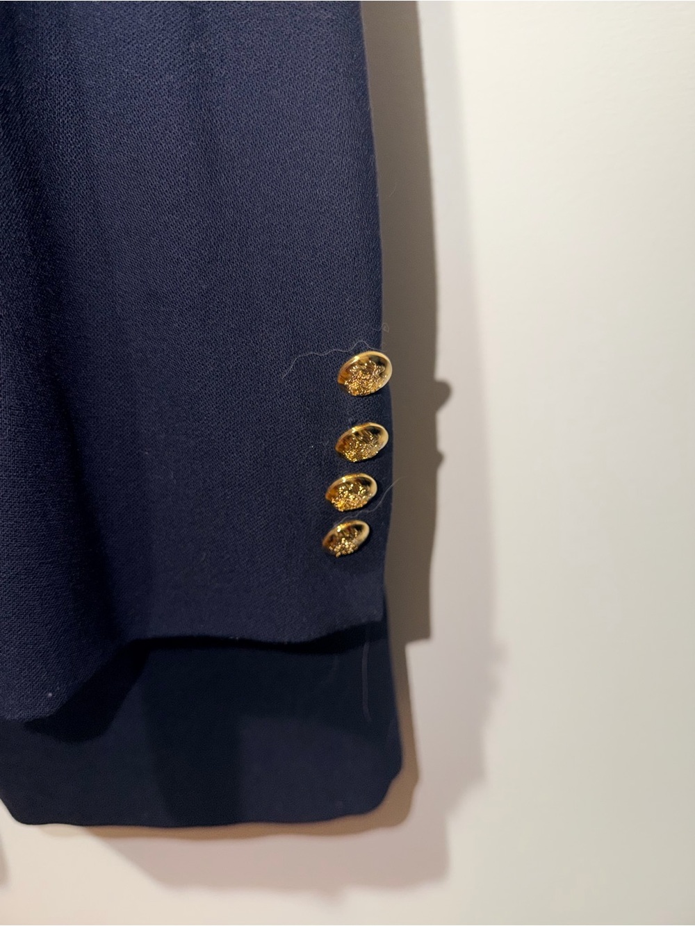 Lauren Ralph Lauren Women’s Navy Wool Blazer - Picture 4 of 8